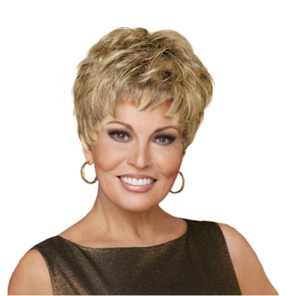 Raquel Welch Wig,R1621S+Stylish Blonde Wig for Women